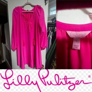 Lilly Pulitzer Hot Pink Dress